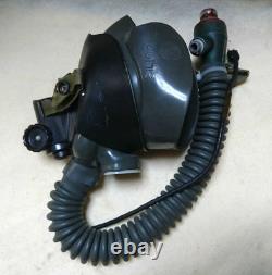 Rare USAF Flight Helmet Oxygen Mask MS22001 Size M Excellent Condition F/S