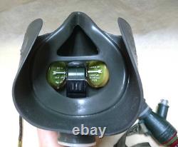 Rare USAF Flight Helmet Oxygen Mask MS22001 Size M Excellent Condition F/S