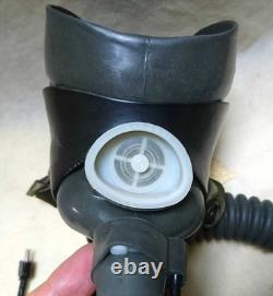 Rare USAF Flight Helmet Oxygen Mask MS22001 Size M Excellent Condition F/S
