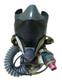Rare USAF Flight Helmet Oxygen Mask MS22001 Size M Excellent dot button