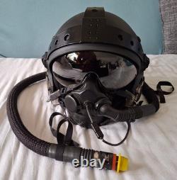 Rare nato pilots rare carbon experimental pilot flight helmet nvg helicopter jet
