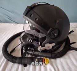 Rare nato pilots rare carbon experimental pilot flight helmet nvg helicopter jet