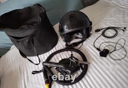 Rare nato pilots rare carbon experimental pilot flight helmet nvg helicopter jet