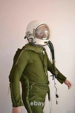 Retired Air Force Fighter Aircraft Pilot Flight Helmet, ++ Flight Suit