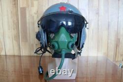 Retired Air Force Fighter Pilot Flight Helmet(1#020211) Sunvisor, Oxygen Mask