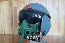 Retired Air Force Fighter Pilot Flight Helmet(1#020211) Sunvisor, Oxygen Mask