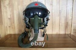 Retired Air Force Fighter Pilot Flight Helmet, Face Mask Ym-6505 Only $329