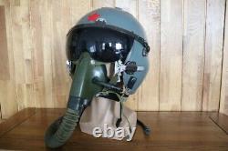 Retired Air Force Fighter Pilot Flight Helmet, Face Mask Ym-6505 Only $329