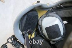 Retired Air Force Fighter Pilot Flight Helmet, Face Mask Ym-9915g
