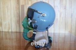 Retired Air Force Fighter Pilot Flight Helmet, Oxygen Mask