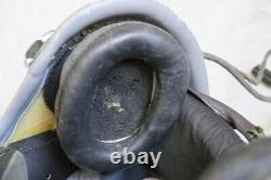 Retired Air Force Fighter Pilot Flight Helmet, Oxygen Mask