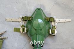 Retired Air Force Fighter Pilot Flight Helmet, Oxygen Mask