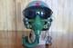 Retired Air Force Fighter Pilot Flight Helmet, Oxygen Mask YM-6512A -4