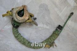 Retired Air Force Fighter Pilot Flight Helmet, Oxygen Mask YM-9915G