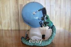 Retired Air Force Fighter Pilot Flight Helmet, Oxygen Mask Ym-9915g