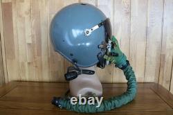 Retired Air Force Fighter Pilot Flight Helmet, Oxygen Mask Ym-9915g