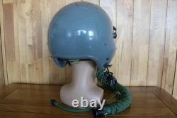 Retired Air Force Fighter Pilot Flight Helmet, Oxygen Mask Ym-9915g