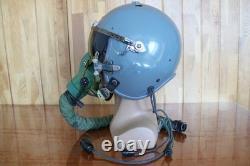 Retired Air Force Fighter Pilot Flight Helmet, Oxygen Mask Ym-9915g