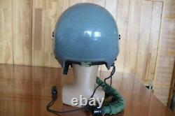 Retired Air Force Fighter Pilot Flight Helmet, Oxygen Mask Ym-9915g