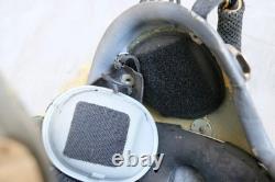 Retired Air Force Fighter Pilot Flight Helmet, Oxygen Mask Ym-9915g
