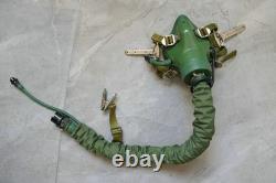 Retired Air Force Fighter Pilot Flight Helmet, Oxygen Mask Ym-9915g