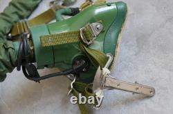 Retired Air Force Fighter Pilot Flight Helmet, Oxygen Mask Ym-9915g