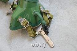 Retired Air Force Fighter Pilot Flight Helmet, Oxygen Mask Ym-9915g