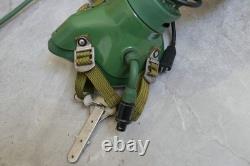 Retired Air Force Fighter Pilot Flight Helmet, Oxygen Mask Ym-9915g