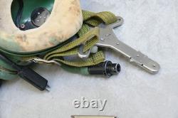 Retired Air Force Fighter Pilot Flight Helmet, Oxygen Mask Ym-9915g