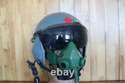 Retired Air Force Fighter Pilot Helmet, Oxygen Mask