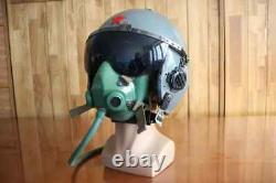 Retired Chinese Air Force Fighter Pilot Flying Helmet, Face Mask