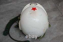 Retired Chinese Air Force MiG Pilot Flight Helmet