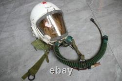 Retired Chinese Air Force MiG Pilot Flight Helmet