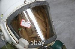 Retired Chinese Air Force MiG Pilot Flight Helmet