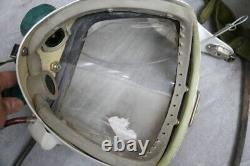 Retired Chinese Air Force MiG Pilot Flight Helmet