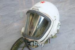 Retired Chinese Air Force Mig-21 Fighter Pilot Flight Helmet