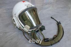 Retired Chinese Air Force Mig-21 Fighter Pilot Flight Helmet