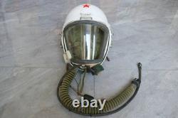 Retired Chinese Air Force Mig-21 Fighter Pilot Flight Helmet
