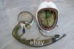 Retired Chinese Air Force Mig-21 Fighter Pilot Flight Helmet