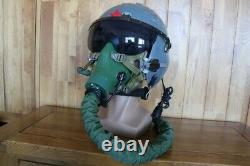 Retired Chinese Fighter Pilot Flight Helmet, Oxygen Mask YM-9915G