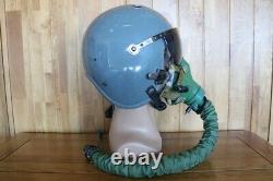 Retired Chinese Fighter Pilot Flight Helmet, Oxygen Mask YM-9915G