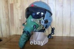 Retired Chinese Fighter Pilot Flight Helmet, Oxygen Mask YM-9915G