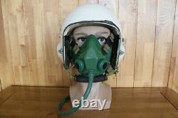 Retired Chinese Pilot Flying Helmet, Oxygen Mask