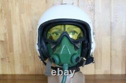 Retired Chinese Pilot Flying Helmet, Oxygen Mask, Goggles