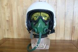 Retired Chinese Pilot Flying Helmet, Oxygen Mask, Goggles