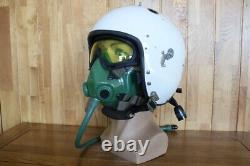 Retired Chinese Pilot Flying Helmet, Oxygen Mask, Goggles