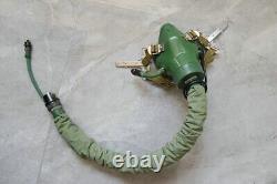 Retired Fighter Pilot Flight Helmet, Oxygen Mask YM-9915G