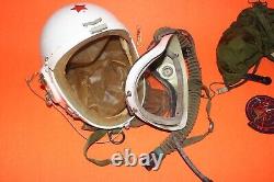 Retired Fighter Pilot Helmet 1#+Flight Hat