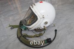 Retired High Altitude MiG-21 Fighter Pilot Helmet, Anti G Stunt flight Suit