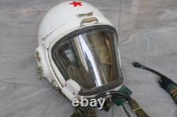 Retired High Altitude MiG-21 Fighter Pilot Helmet, Anti G Stunt flight Suit